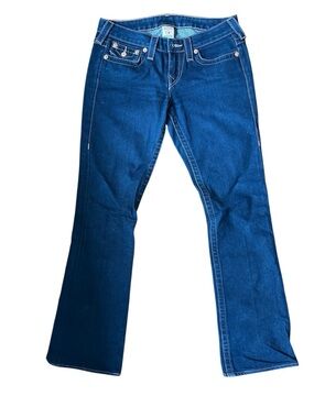 True Religion Deep Blue Flare Jeans